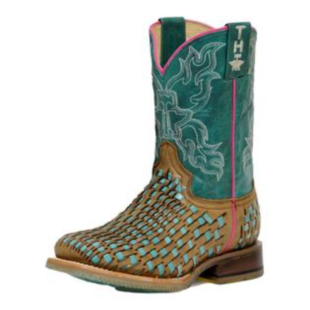 Youth girl's Tin Haul 'Gitcha A Good One' Cowboy Boots