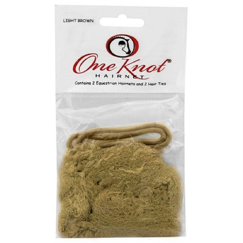 2 pack One Knot Hair Net, Color choice 2 pack