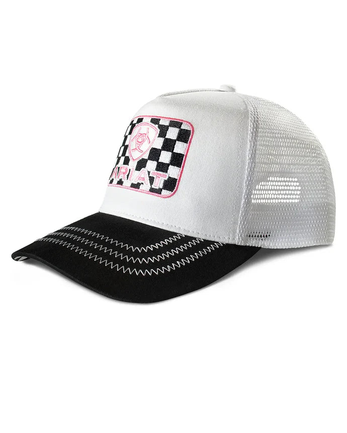 Ariat Women's Checkered Patch Cap