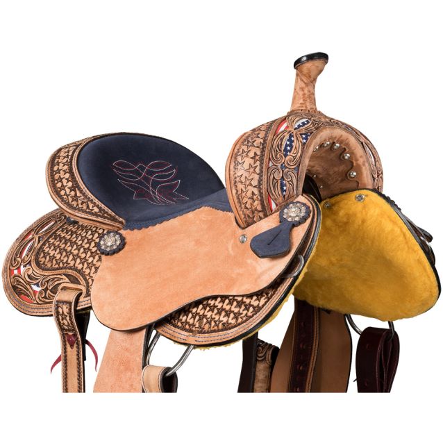 Americana Barrel Saddle 15" seat