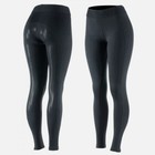 Horze brand Women's Madison Silicone Full Seat Tights - Black