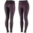 Horze brand's Women's Port Royal Dark Red (Burgundy) 'Leigh' Silicone Full Seat Tights with Ergonomic Waist