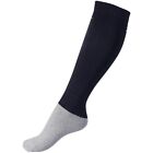 Horze brand Very Dark Blue & Gray Knee High Winter Socks