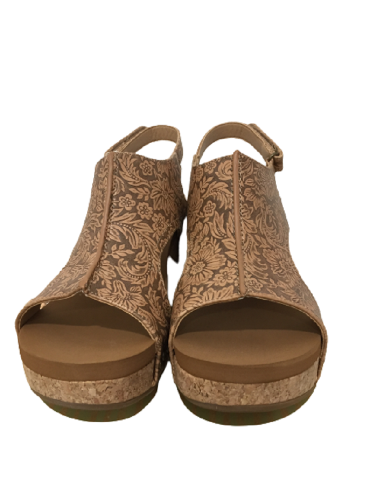 Women's Very G Tooled 'Liberty' Wedge Sandals
