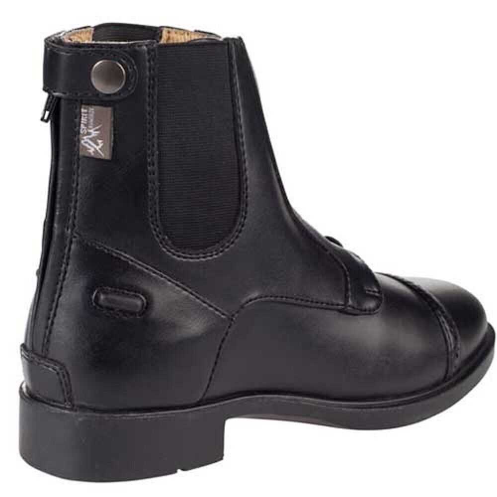 Youth / Women's Black 'Spirit' English Riding Boots