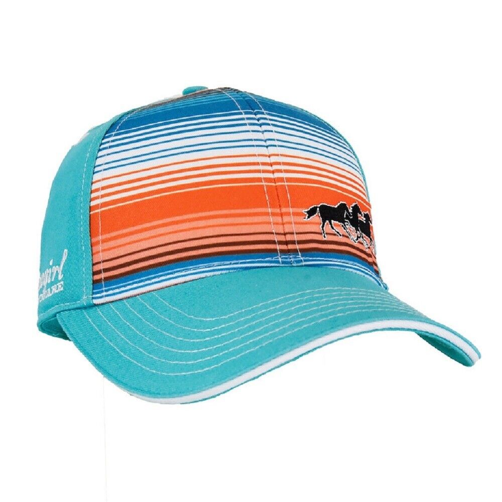 Women's Cowgirl Hardware RUNNING HORSES SERAPE HAT