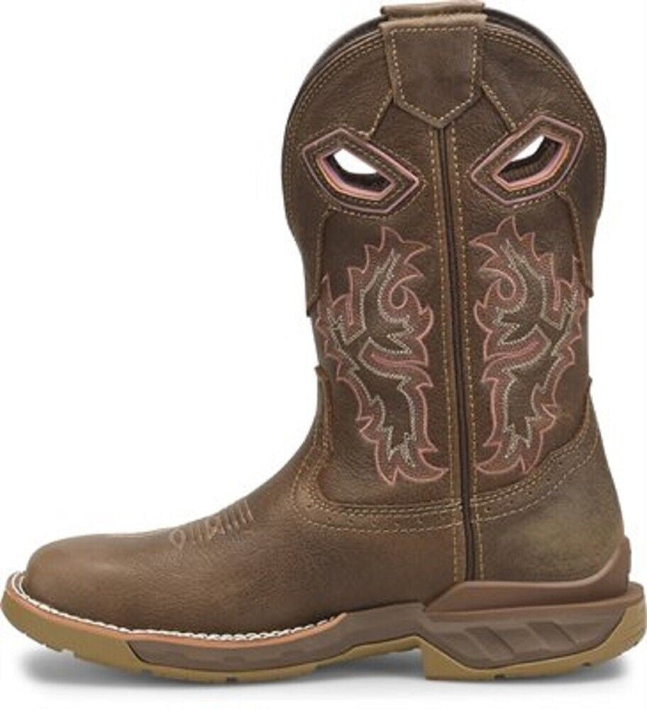 Women's Double H 'ARI' WESTERN SQUARE TOE ROPER COWBOY BOOTS