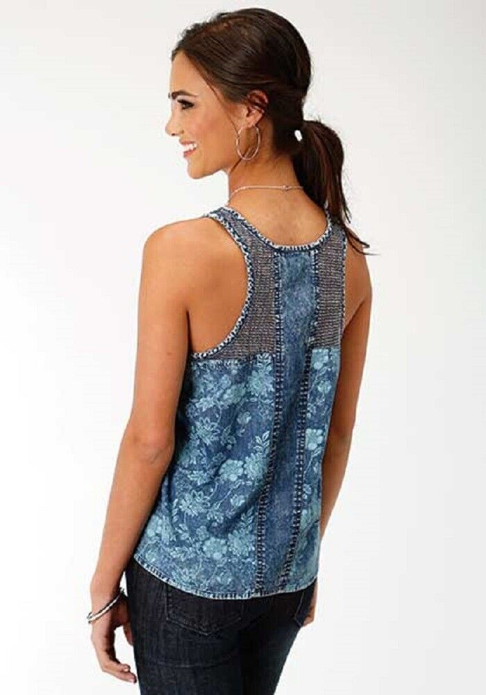 Women's Roper Denim Tank Top