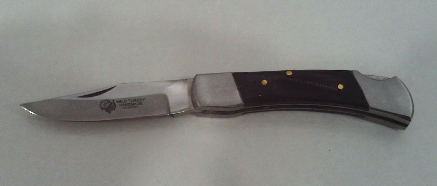 Wild Turkey 7" Pocket Knife w/ Sheath