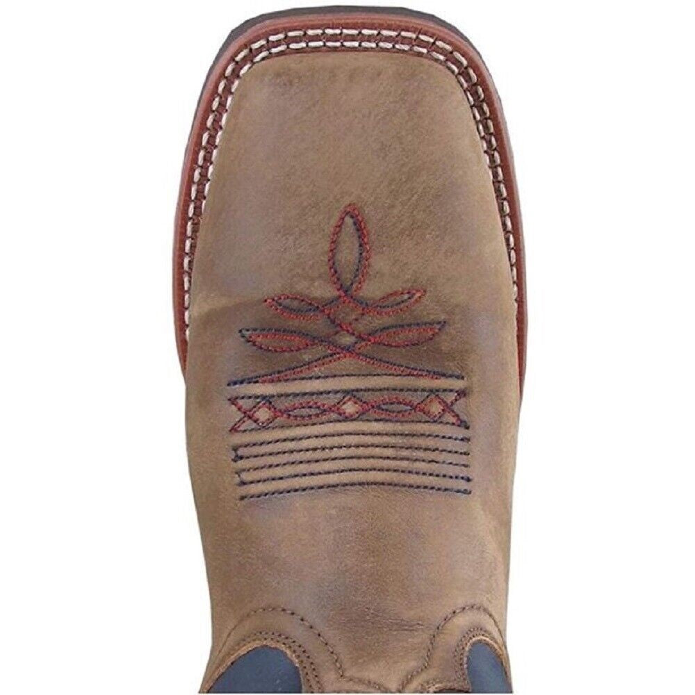 Smoky Mountain Men's STARS AND STRIPES COWBOY BOOTS, WIDE