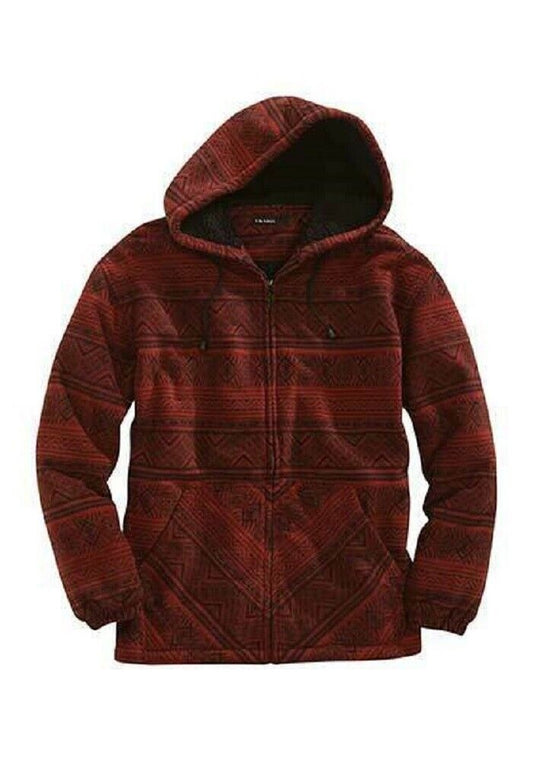 Men's Tin Haul Aztec Fleece Hooded Jacket