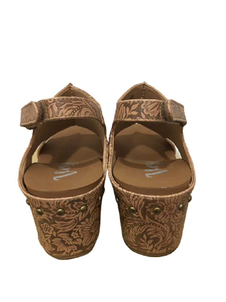 Women's Very G Tooled 'Liberty' Wedge Sandals