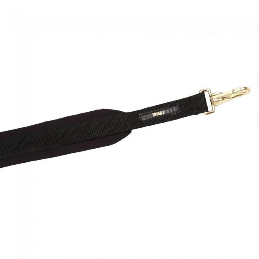Black Padded Nylon Saddle Carry Strap w/ Snaps