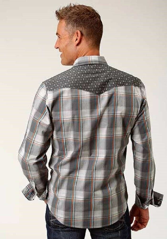 Hazy Day Plaid Western Shirt