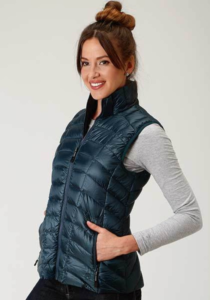 Women's Roper Dark teal Green Lightweight Vest