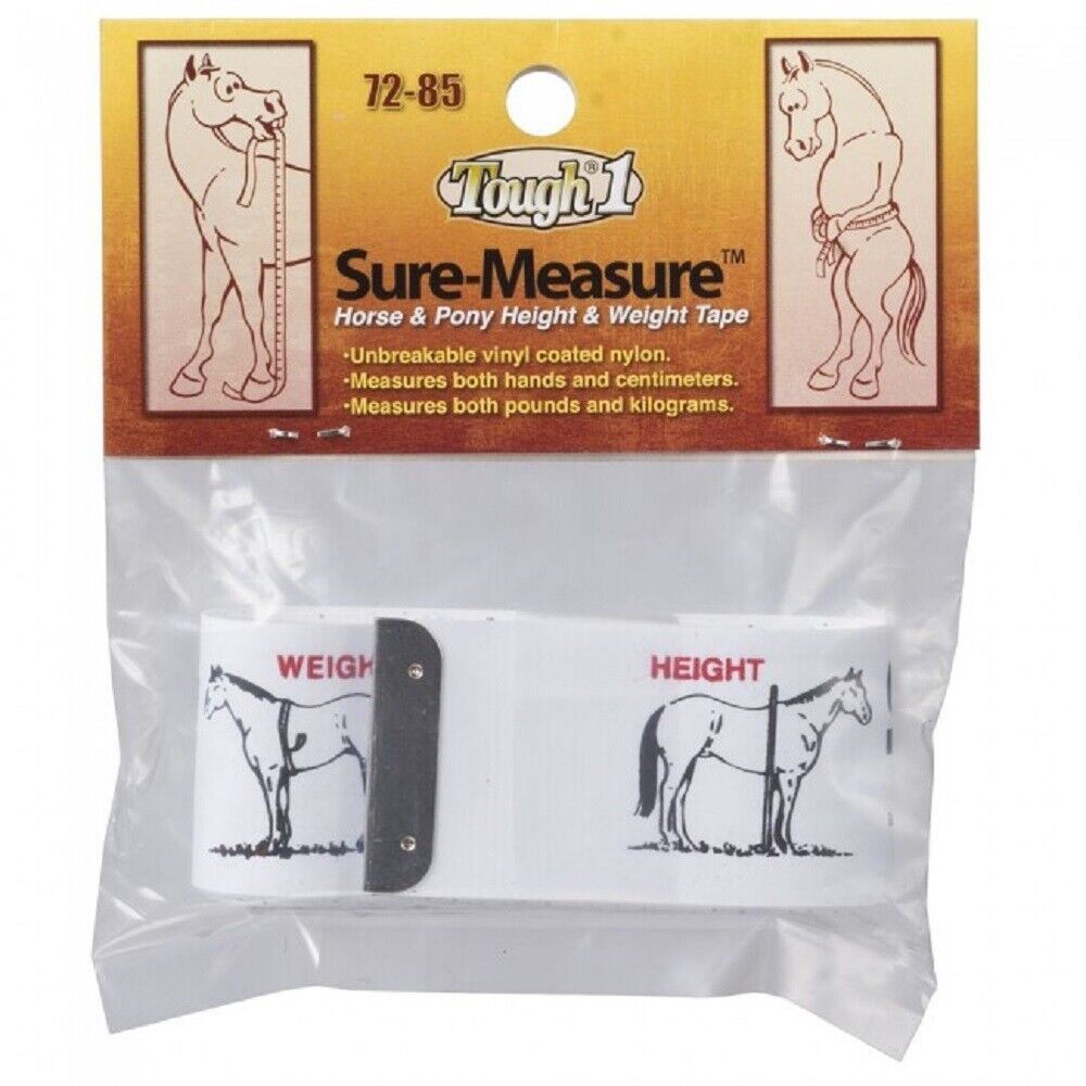 Sure-Measure Horse Pony Height Weight Tape
