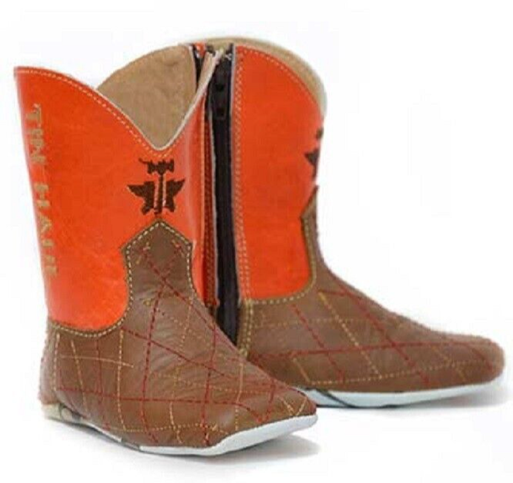 Tin Haul Infant Boys' Tin Haul MINI TWISTER BOOTS w/ Cowboy sole