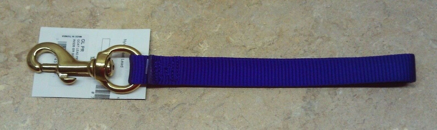 Valhoma 8" Nylon Goat Lead
