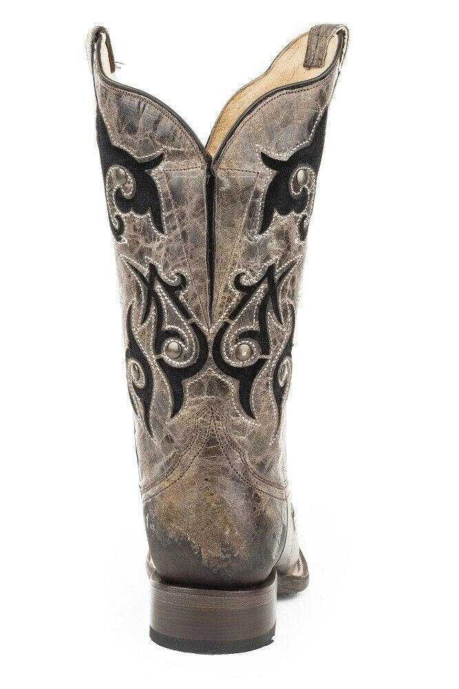 Roper Women's Brown 'Velvet Baby' Cowboy Boots