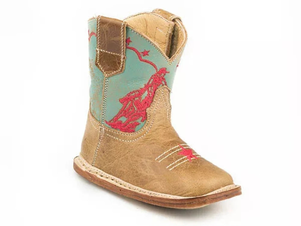 Infants Roper Barrel Racer Cowbabies Cowboy Boots