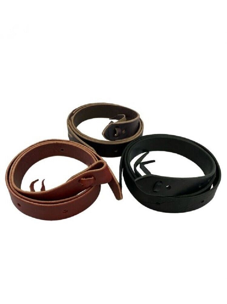 5' Latigo Tie Strap w/ Punched Holes