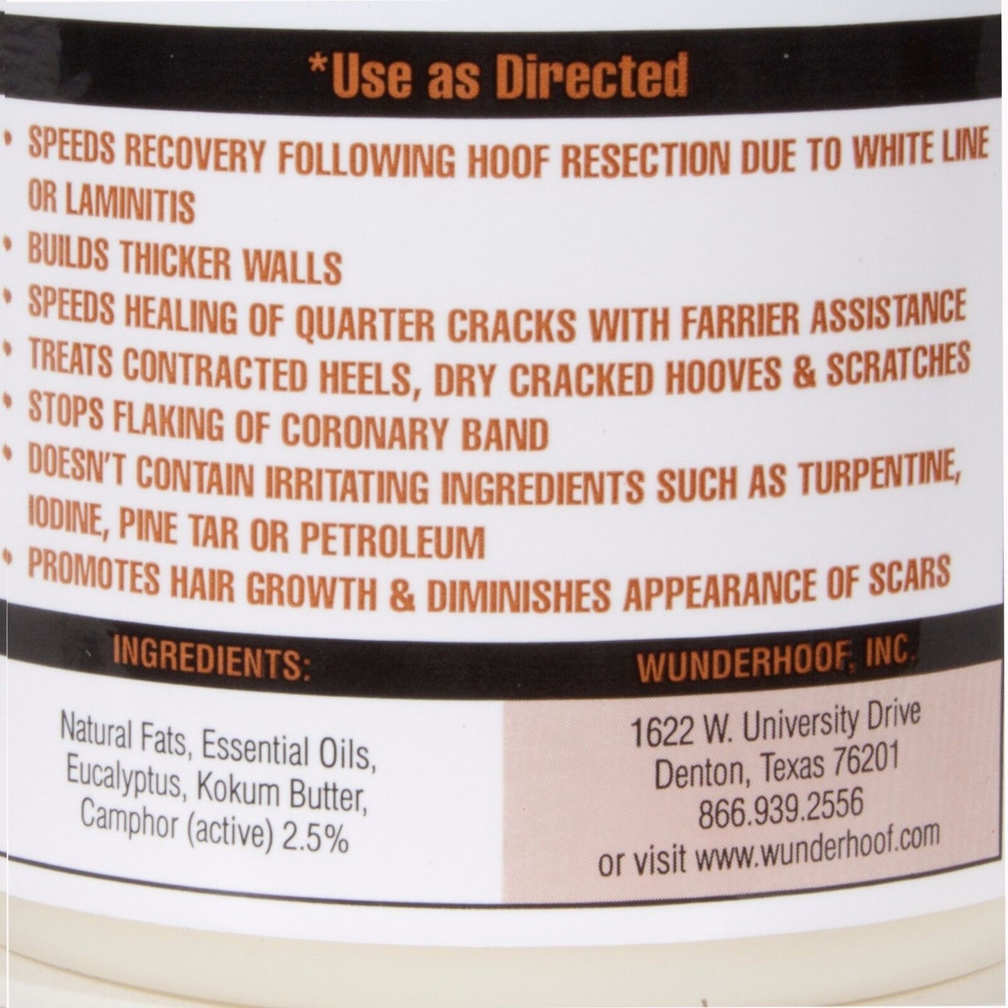 Wunder Hoof All Natural Stimulant and Hoof Conditioner 16 oz.