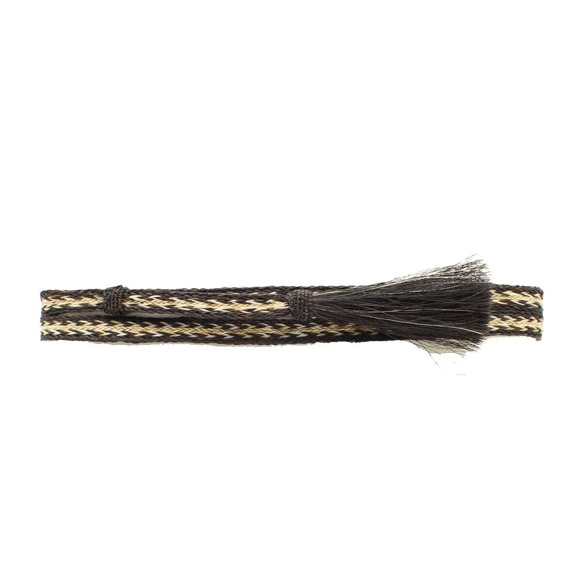 Twister Three strand NATURAL HORSE HAIR HAT BAND