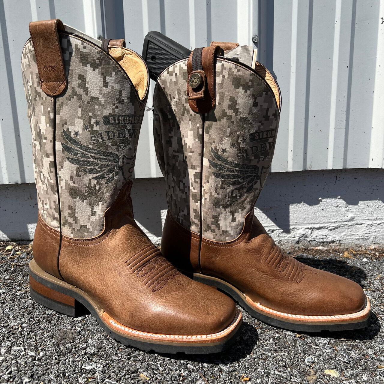 Men's Roper Conceal Carry 'Out Of Sight' Cowboy Boots