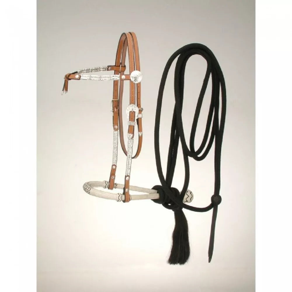 Futurity Brow Headstall w/ Show bosal