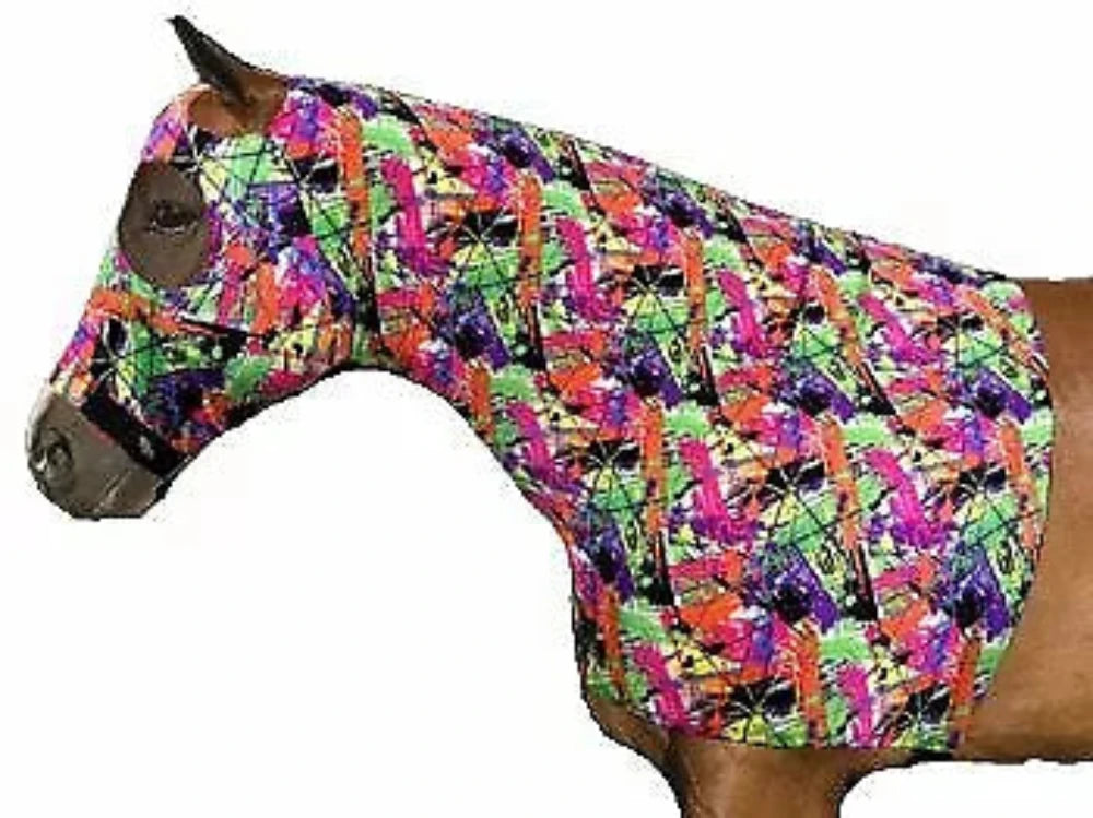 Sleazy Sleepwear Large Mini Horse Print Hood, Print choice