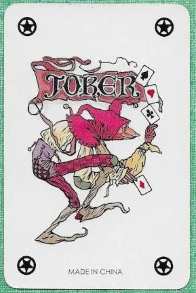 'Designated Driver' Horse Dog Cowboy Playing Cards