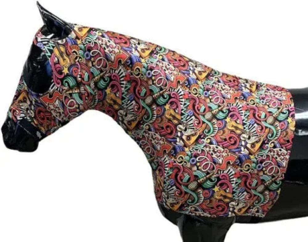 Sleazy Sleepwear Medium Horse Print Hood, Print choice