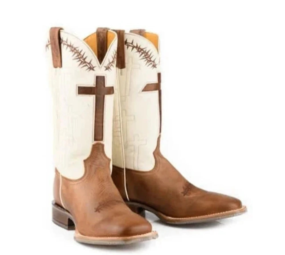 Men's Tin Haul 'Show Of Faith' Cowboy Boots