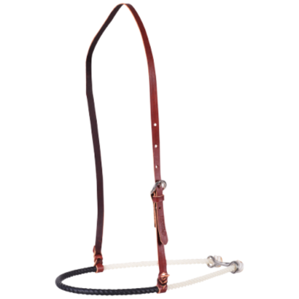 Martin Saddlery Single Rope Noseband with Shrink Tube Cover