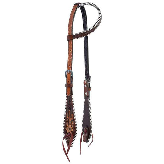 Circle Y Saddlery Desert Edge Slip Ear Headstall