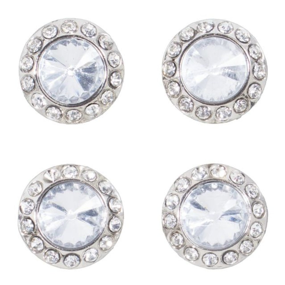 Tough-1 Magnetic Number Holders, Black or Crystal