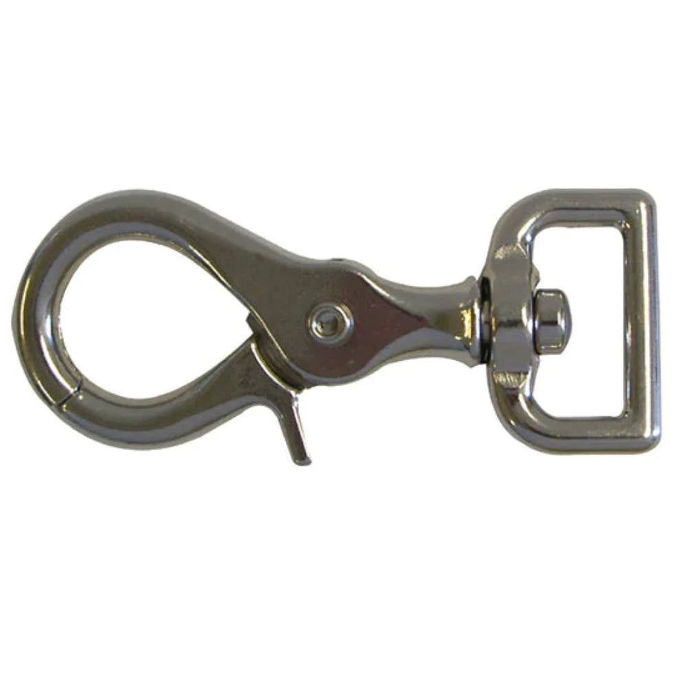 Zinc Die Cast Square Scissor Snap 1" x 3"