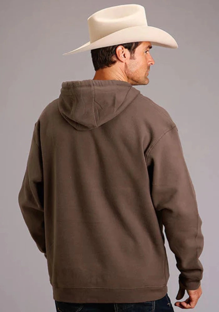 Stetson Men's Brown Est. 1865 Hoodie Sweatshirt