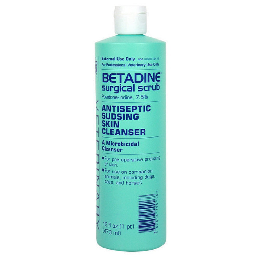 Betadine Surgical Scrub Antiseptic Skin Cleanser 16 oz.