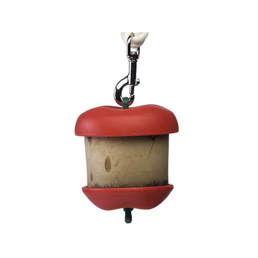 Horsemen's Pride Jolly Stall Apple Shaped Hanging Snack Treat Holder