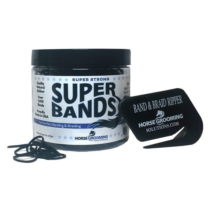 Super Bands Horse Braiding Rubber Bands