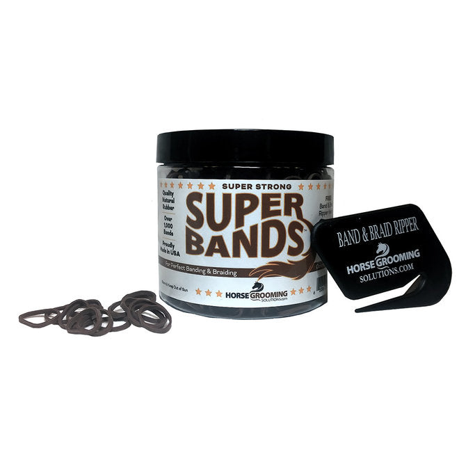 Super Bands Horse Braiding Rubber Bands