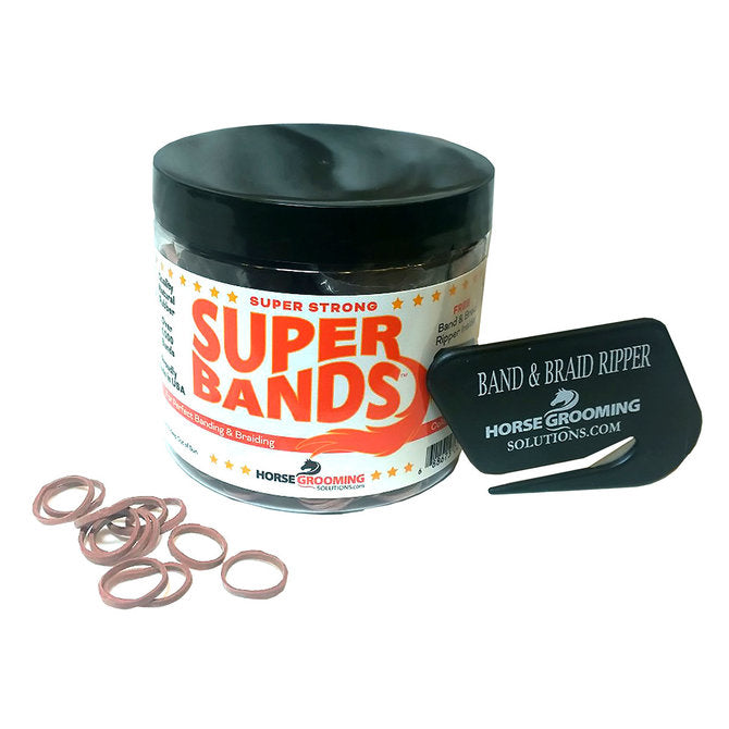 Super Bands Horse Braiding Rubber Bands