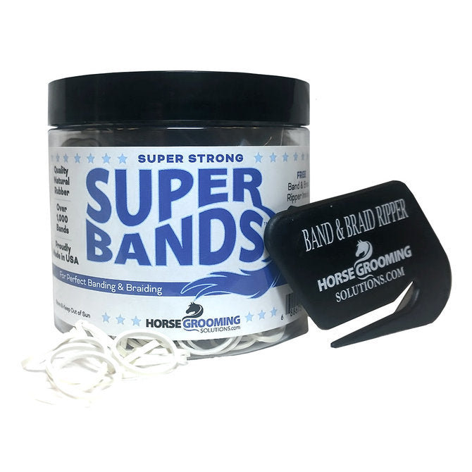 Super Bands Horse Braiding Rubber Bands