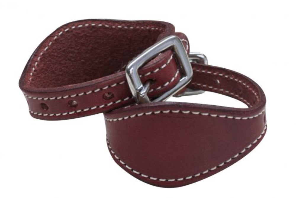 Stitched Leather Stirrup Hobbles