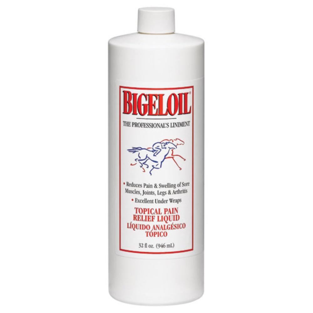 Liquid Bigeloil Liniment for Horses 32 oz.