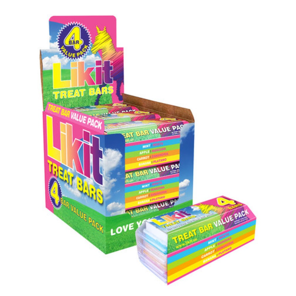 Likit Treat Bars for Horses 4 Pack