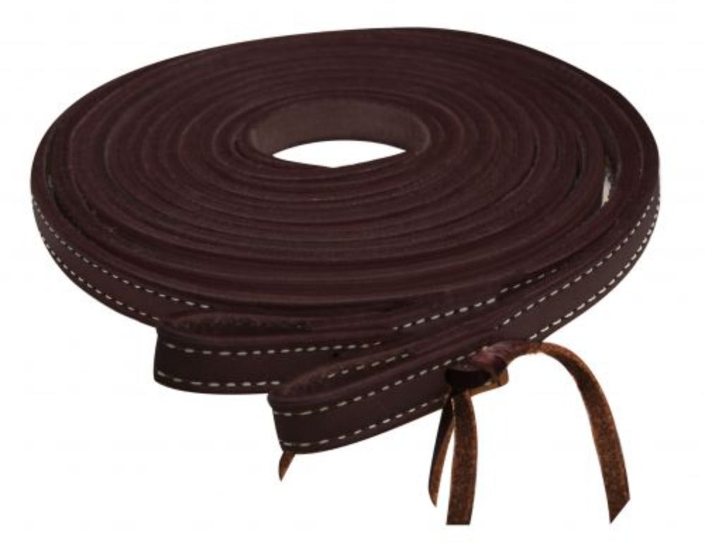 8' Argentina Cowhide Leather Split Reins