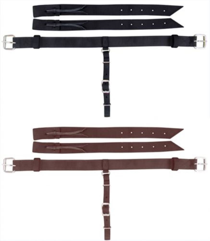 Pony 1.5" Wide Nylon Back Cinch w/ Roller Buckles