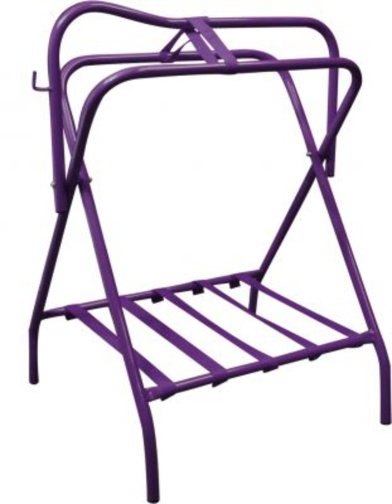 Folding Travel Trailer Western English Saddle Rack Stand